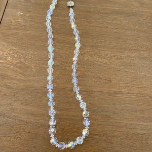 Aurora Borealis 32 inch Swarovski necklace